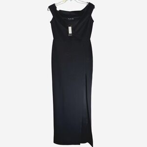 NASTY‎ GAL Maxi Dress High Slit Size 8 Cocktail Party Wedding Party Formal New